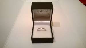 Eternity diamond ring