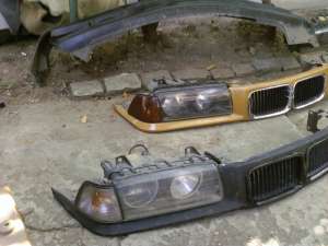 Vand interior piele bmw e 36 - vand capota , faruri,  stopuri