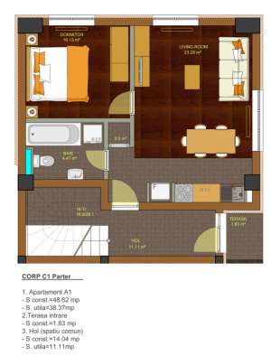 apartamente de vanzare in Complex rezidential Livada