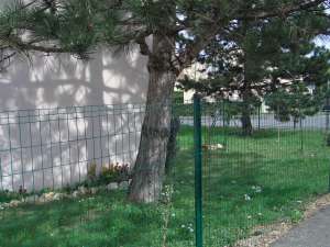 Plase de gard plastifiate