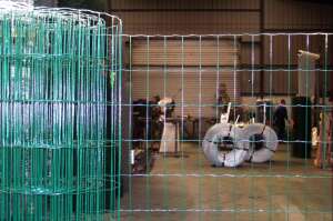 Plase de gard plastifiate