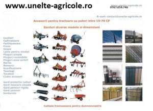 Garduri, plase protectie animale, utilaje agricole
