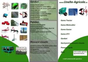 Garduri, plase protectie animale, utilaje agricole
