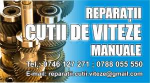 Reparatii cutii de viteze manuale