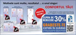 Acum termopane cu 30% reducere!