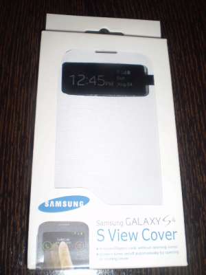 Husa S-View Flip Cove pentru Samsung Galaxy S4 I9500 9500 + CADOU