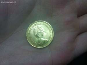 MONEDA DE AUR, ANUL1974