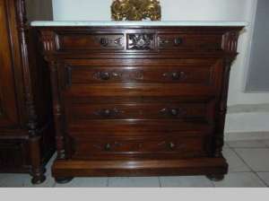 COMODA HENRI II CU PLACA DE MARMURA