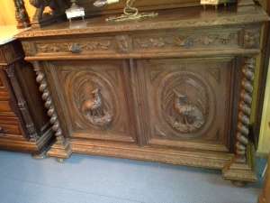 BUFET INALT STEJAR STIL LOUIS XIII