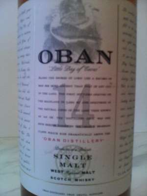 Whiskey oban 14 ani 0. 7cl single malt - fara cutie-