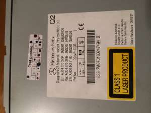 Displey C class w 204 + CD originale