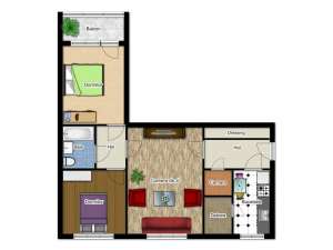 55.900 Euro â Str. Burdujeni,  Parc Titanii. Apartament 3 cam