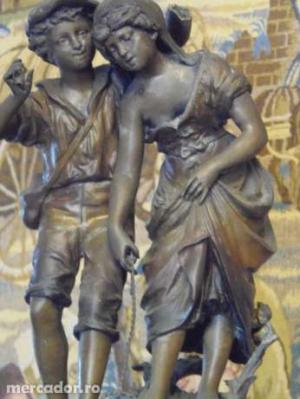 STATUIE SCULPTURA ANTIMONIU
