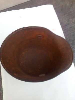 casca militara germana Stahlhelm m18 in stare foarte buna nereconditionata neavariata.