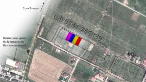 Teren intravilan Rasnov Primaverii 606mp