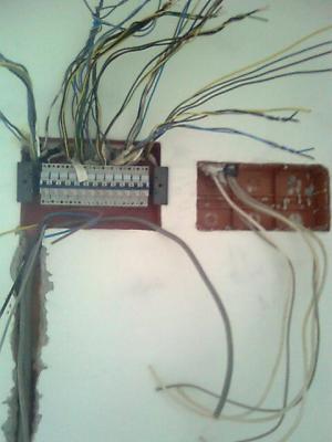 Montaj lampi cu senzor,    tablouri electrice