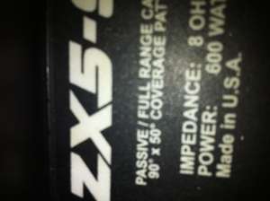 vand boxe ev zx5-90