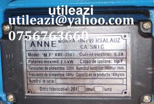 URUITOR ELECTRIC CEREALE 2 in 1 (MOARA CIOCANELE+ RAZATOR FRUCTE/LEGUME)