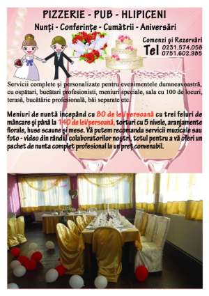 CATERING   PENTRU : PARASTASE ,  COMEMORARI , NUNTI ,  FESTIVALURI , 