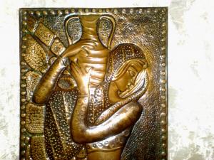 Tablou alama in relief (Cadana)