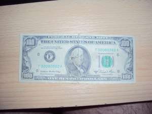 Bancnota 100 dolari 1981