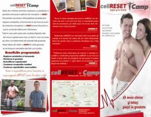 Tabara de slabit cellRESET Camp