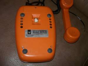telefon cu disc vintage an 1973 - germania