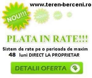 OFERTA - 500mp Teren la 4.700Eur /posib RATE