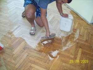 montaj reconditionare parchet lemn masiv