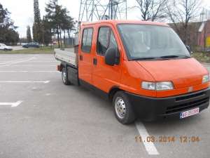 vand fiat ducato maxi 7 locuri si platforma