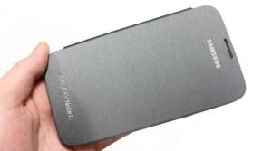 Husa protectie flip cover samsung galaxy note 2 n7100 neagra