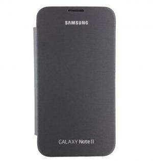 Husa protectie flip cover samsung galaxy note 2 n7100 neagra