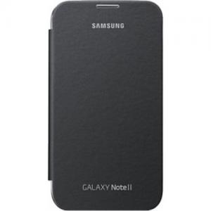 Husa protectie flip cover samsung galaxy note 2 n7100 neagra