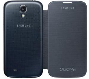Husa De Protectie Flip Cover Samsung i9500 Galaxy S4 Neagra