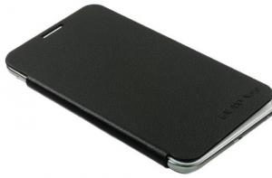 Husa Flip Cover Samsung Galaxy Note N7000 Neagra