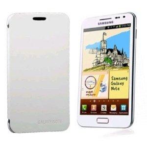 Husa Flip Cover Samsung Galaxy Note N7000 Alba