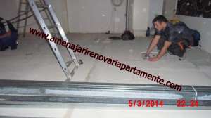 Montaj pereti rigips,  placari rigips,  plafoane false rigips,  Spatii Comerciale-Renovari