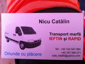 Transport Marfa MOBILA MUTARI
