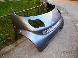 Smart ForTwo Coupe Facelift 2002-2006  Ansamblu fata complet  culoare gri inchis sobolan