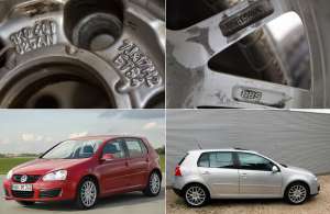 Jante originale VW Golf GT pe 17