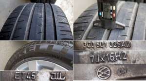 Jante originale VW Passat model Milwaukee