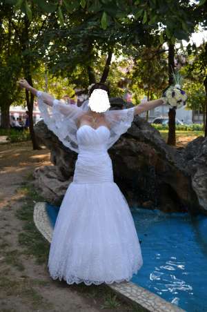 rochie de mireasa tip sirena