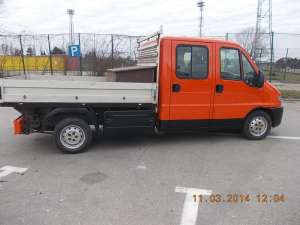 vand fiat ducato duble cabin si platforma maxi an 2000