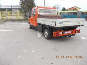 vand fiat ducato duble cabin si platforma maxi an 2000