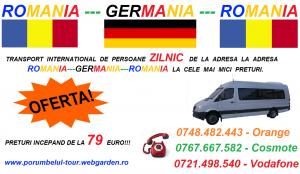 TRANSPORT PERSOANE CLUJ-ITALIA DE LA 59 EURO