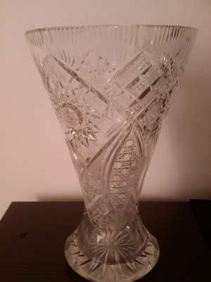 Vaza cristal de BOHEMIA-Lead Cristal