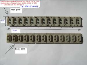 banda CONTACTI KORG claviatura " GUME " "ALVEOLE " PENTRU  KORG PA 800,  PA 2 X PA3X