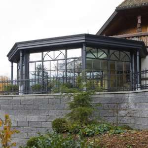 Verandadin profil aluminiu si sticla