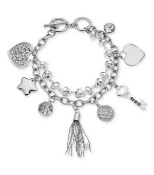 Bratara Guess femei argintie originala