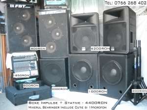 Vand Sistem Audio pentru EVENIMENTE